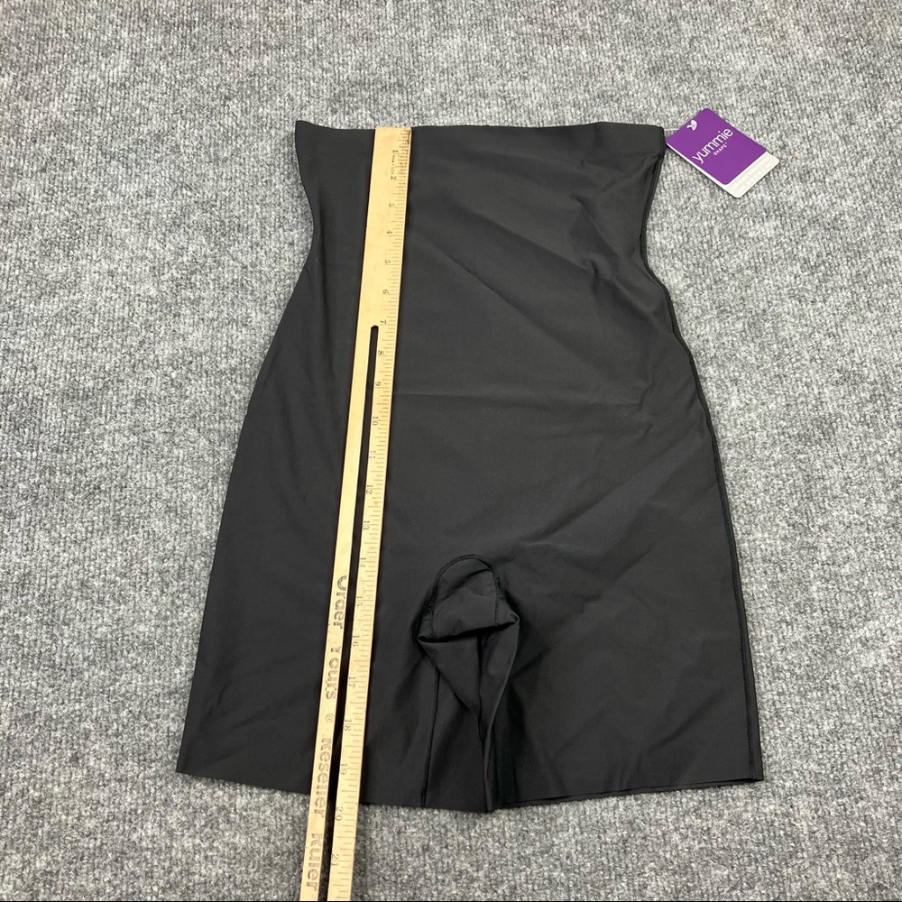 Yummie High Waist Mid Thigh Short Shaper black S - Picture 6 of 7